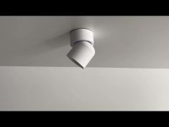 Світильник поворотний точковий Nowodvorski 11347 Oscar GU10 1x15W IP54 Білий video 0