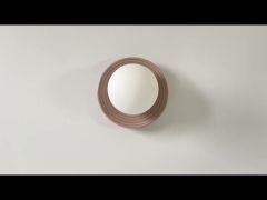 Бра Nowodvorski 11747 Clay M G9 1x12W IP20 коричневий video 0