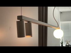 Підвісний світильник Nowodvorski 11448 Fourty V GU10 5x10W IP20 Чорний video 0