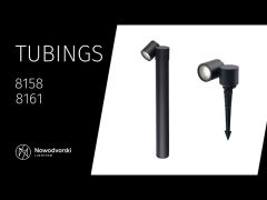 Уличный светильник Nowodvorski 8161 TUBINGS video 0