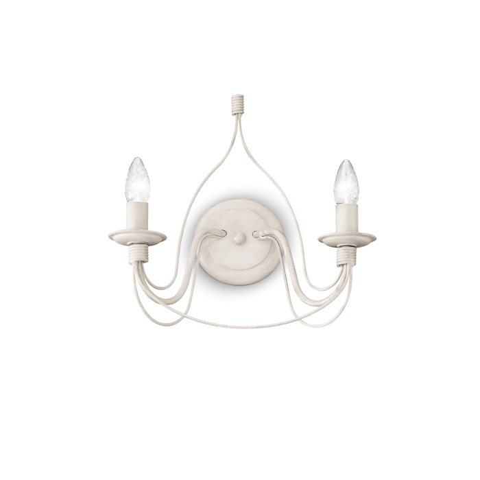 Бра Ideal Lux CORTE AP2 BIANCO ANTICO