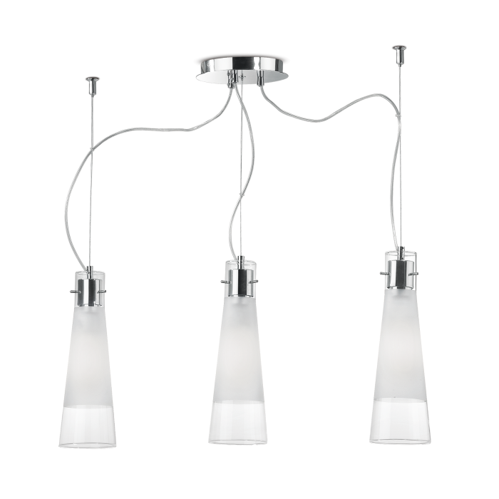 Підвісний світильник Ideal Lux KUKY CLEAR SP3