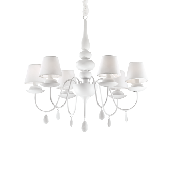 Люстра Ideal Lux BLANCHE SP6 BIANCO