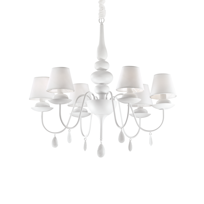 Люстра Ideal Lux BLANCHE SP6 BIANCO