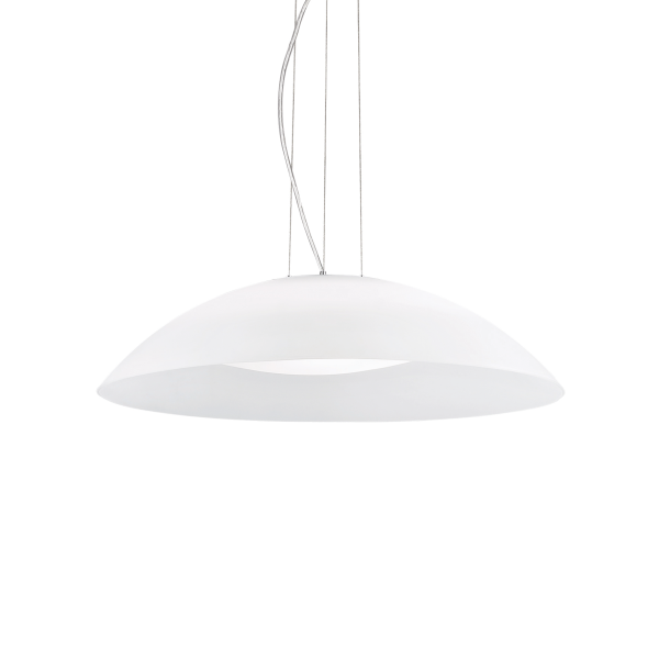 Підвісний світильник Ideal Lux LENA SP3 D64 BIANCO (035727)