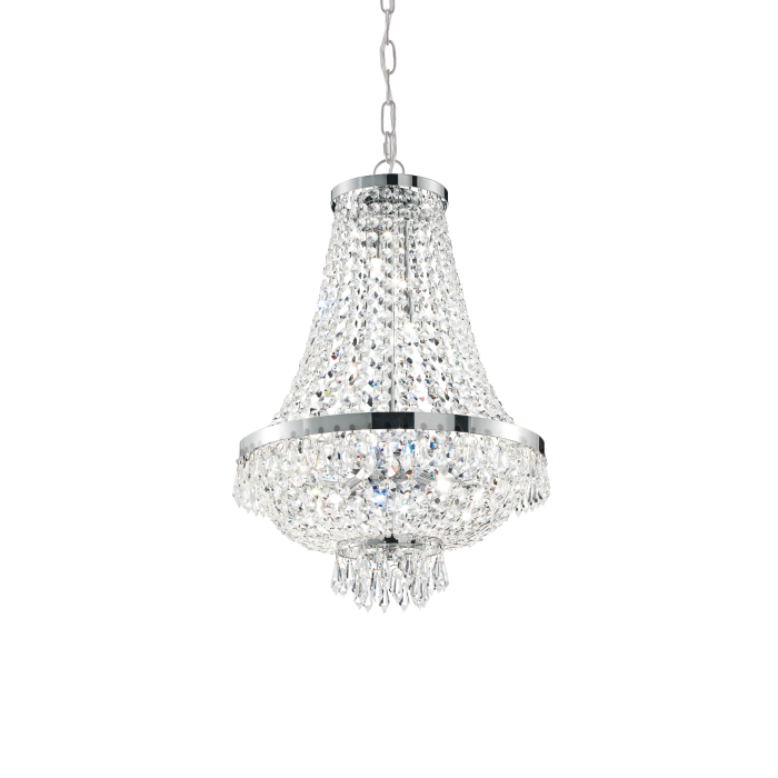 Люстра Ideal Lux CAESAR SP9 CROMO (041827)