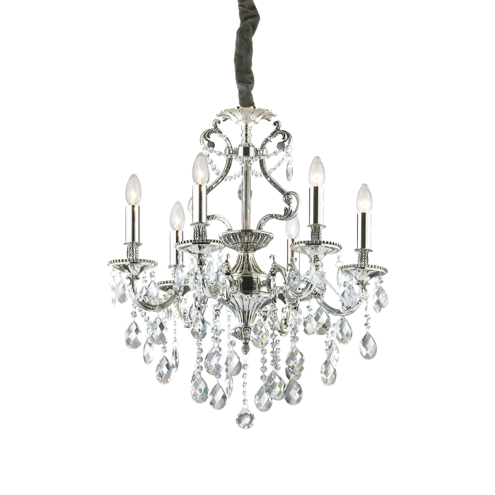 Люстра Ideal Lux GIOCONDA SP6 ARGENTO