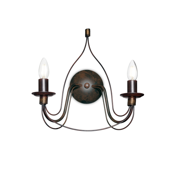 Бра Ideal Lux CORTE AP2 RUGGINE
