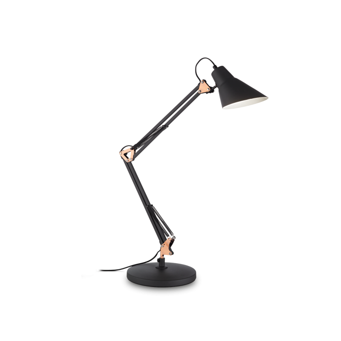 Настільна лампа Ideal Lux 061160 SALLY TL1 NERO RAME