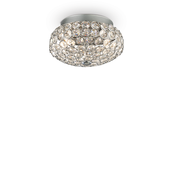 Потолочний світильник Ideal Lux KING PL3 CROMO (075389)