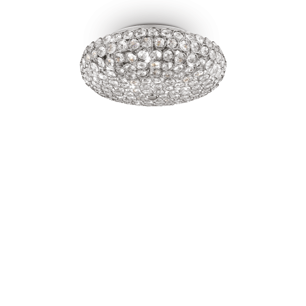 Потолочний світильник Ideal Lux KING PL5 CROMO (075419)