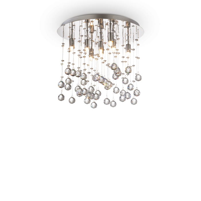 Люстра Ideal Lux MOONLIGHT PL8 CROMO