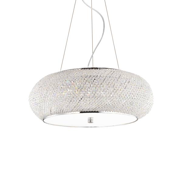 Люстра Ideal Lux PASHA SP10 CROMO