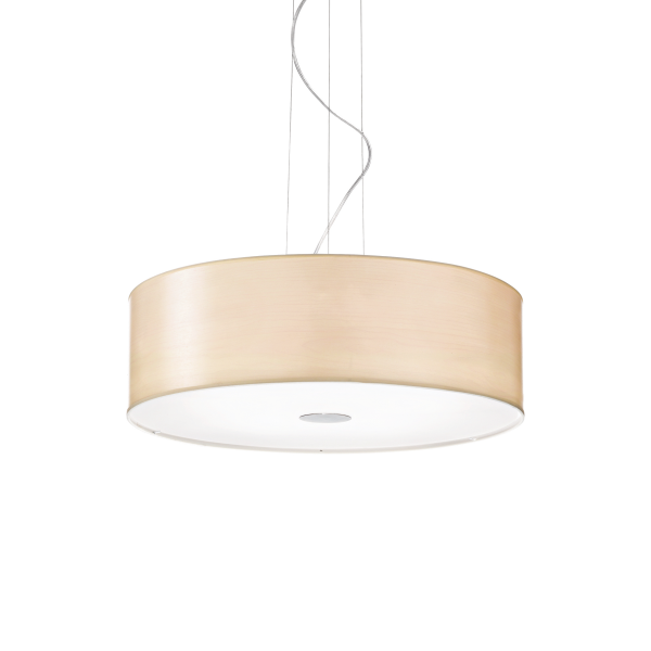 Підвісний світильник Ideal Lux WOODY SP5 WOOD (087719)