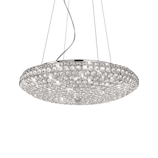 Підвісний світильник Ideal Lux KING SP12 CROMO