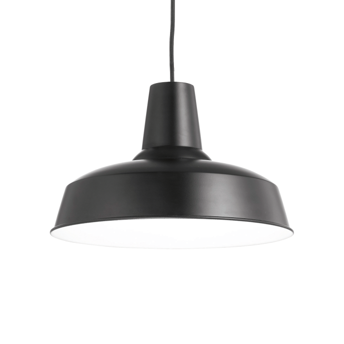 Підвісний світильник Ideal Lux MOBY SP1 NERO