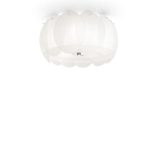 Потолочний світильник Ideal Lux OVALINO PL5 BIANCO (093963)