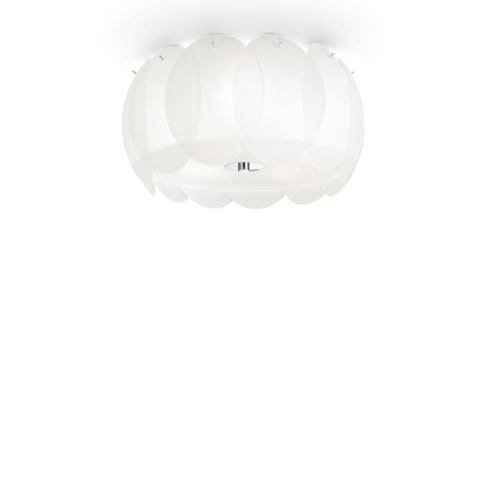 Потолочний світильник Ideal Lux OVALINO PL5 BIANCO (093963)