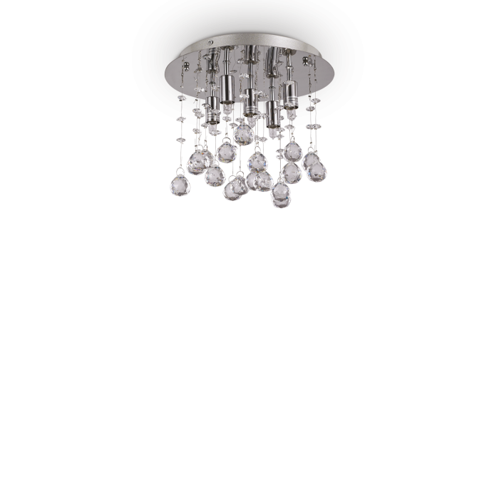 Люстра Ideal Lux MOONLIGHT PL5 CROMO (094649)
