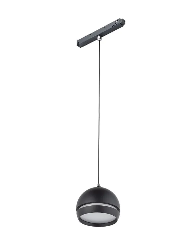 Магнітний трековий світильник Nowodvorski 10155 LVM Slot Led 1x8w 3000к 370Lm IP20 Bl