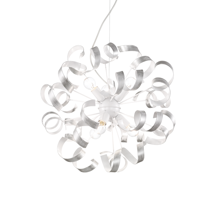 Люстра Ideal Lux 101613 VORTEX SP6 ARGENTO