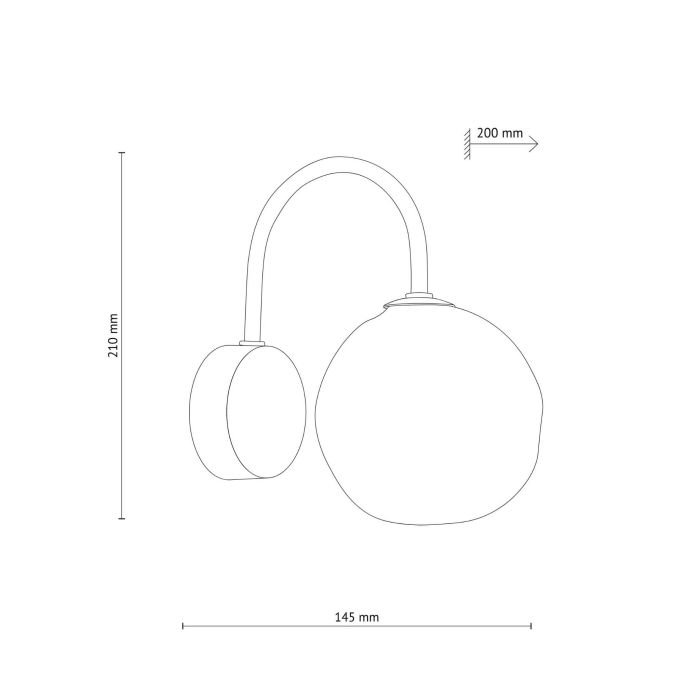 Бра TK LIGHTING 11024 LAVA