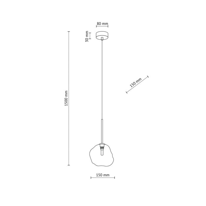 Підвісний світильник TK LIGHTING 11025 LAVA