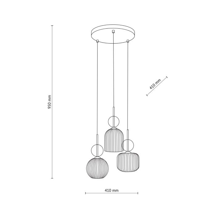 Підвісний світильник TK LIGHTING 11041 SOPHIA