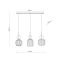 Підвісний світильник TK LIGHTING 11042 SOPHIA