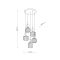 Підвісний світильник TK LIGHTING 11043 SOPHIA