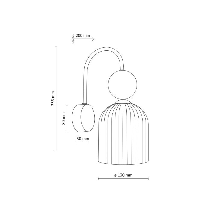 Бра TK LIGHTING 11143 SOPHIA