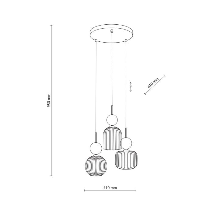 Підвісний світильник TK LIGHTING 11148 SOPHIA