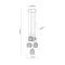 Підвісний світильник TK LIGHTING 11149 SOPHIA