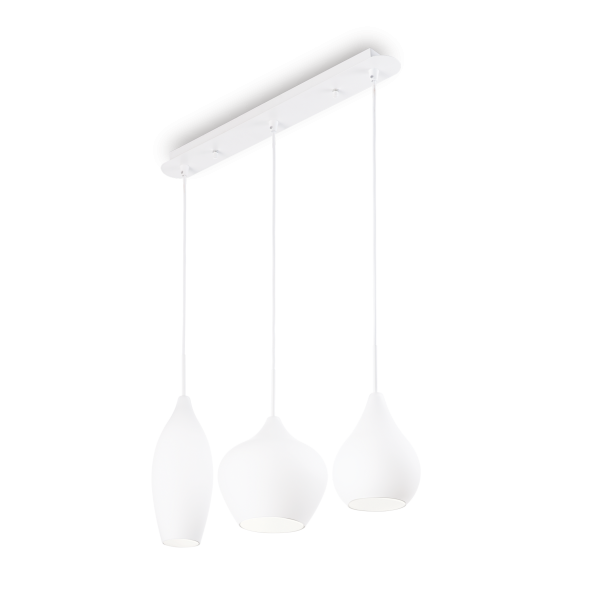 Підвісний світильник Ideal Lux SOFT SB3 BIANCO