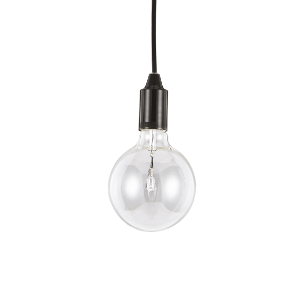 Підвісний світильник Ideal Lux EDISON SP1 NERO