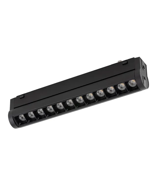 Магнітний трековий світильник Nowodvorski 11336 UT-LVM Focus Swing LED 12W 4000K 1000Lm IP20 чорний