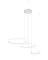 Люстра Nowodvorski Circolo Power 11649 LED 3x85W 3000K 4600Lm IP20 біла