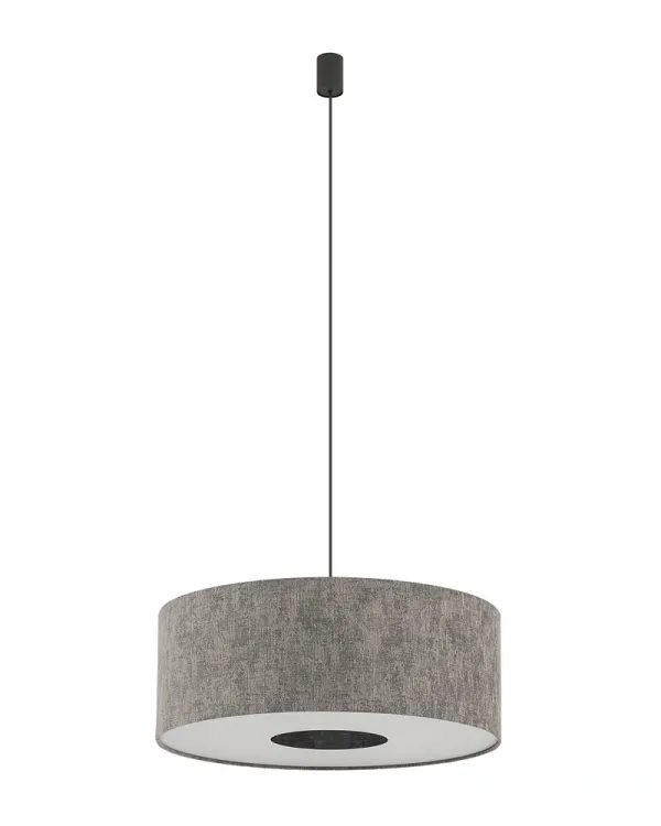 Підвісний світильник Nowodvorski 11674 Lago M E27 1x25W IP20 сірий