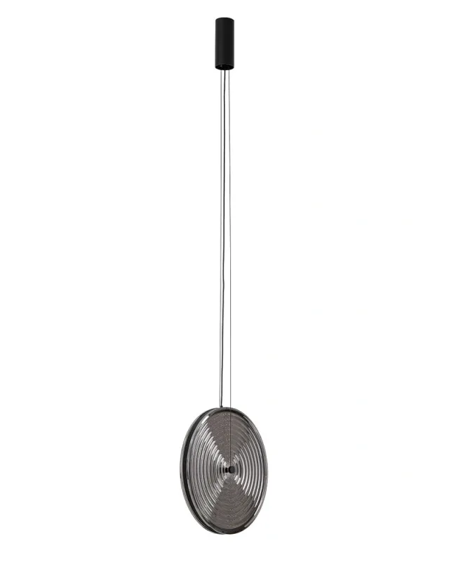 Підвісний світильник Nowodvorski 12231 Aura LED 1x22W 3000K 370Lm IP20 димчастий