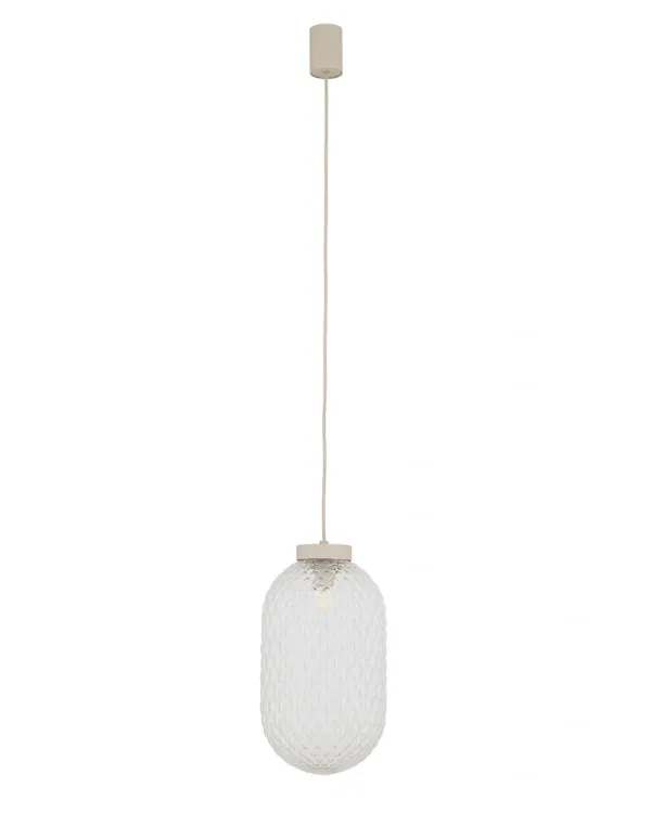 Підвісний світильник Nowodvorski 12254 Malindi A E14 1x10W IP20 бежевий