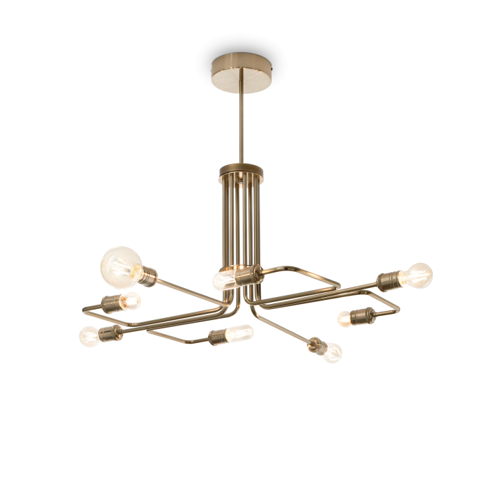 Люстра Ideal Lux TRIUMPH SP8 OTTONE ANTICO (160269)