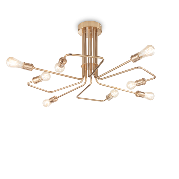 Люстра Ideal Lux TRIUMPH PL8 OTTONE ANTICO (160313)
