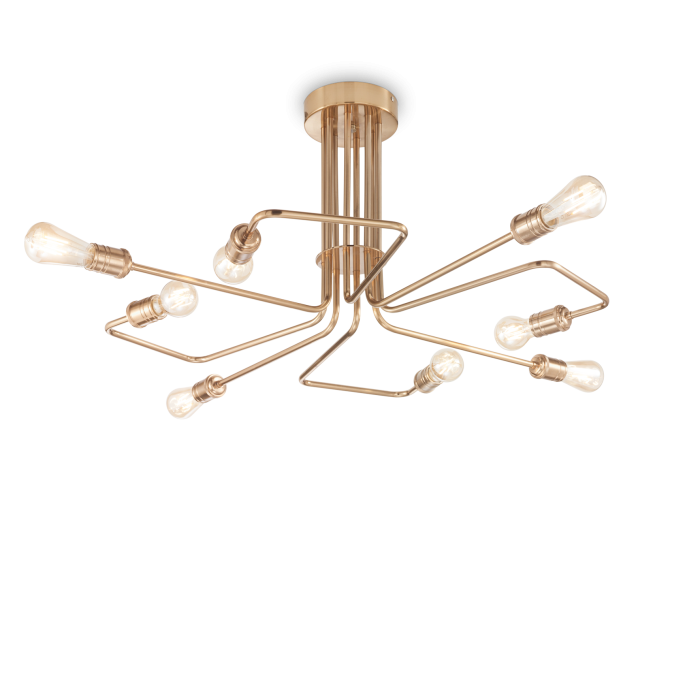 Люстра Ideal Lux TRIUMPH PL8 OTTONE ANTICO (160313)