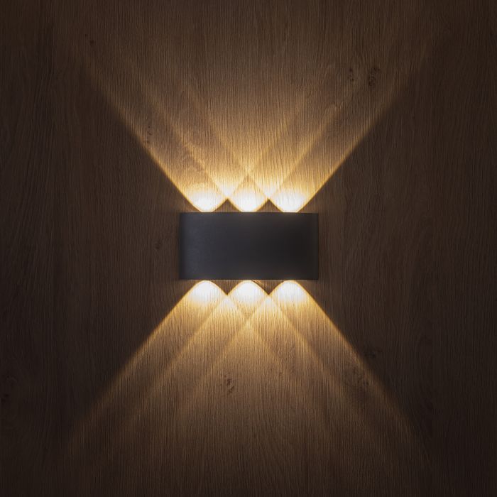 Світильник вуличний TK LIGHTING 18085 ARROW GRAY KINKIET LED IP54