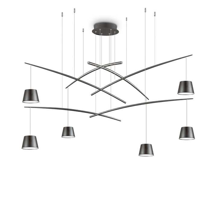 Люстра Ideal Lux FISH SP6 NERO (196992)