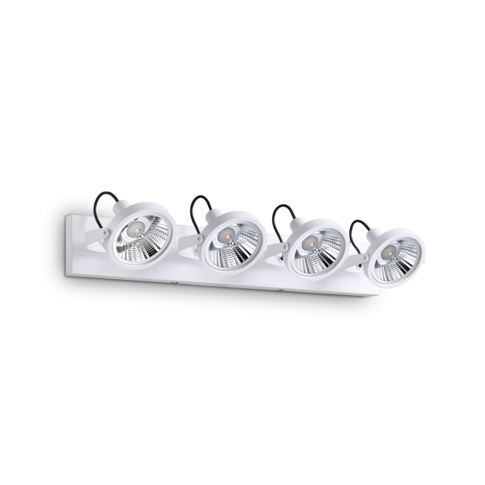 Спот Ideal Lux GLIM PL4 BIANCO (200217)