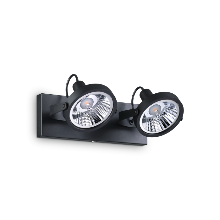 Спот Ideal Lux GLIM PL2 NERO (200248)