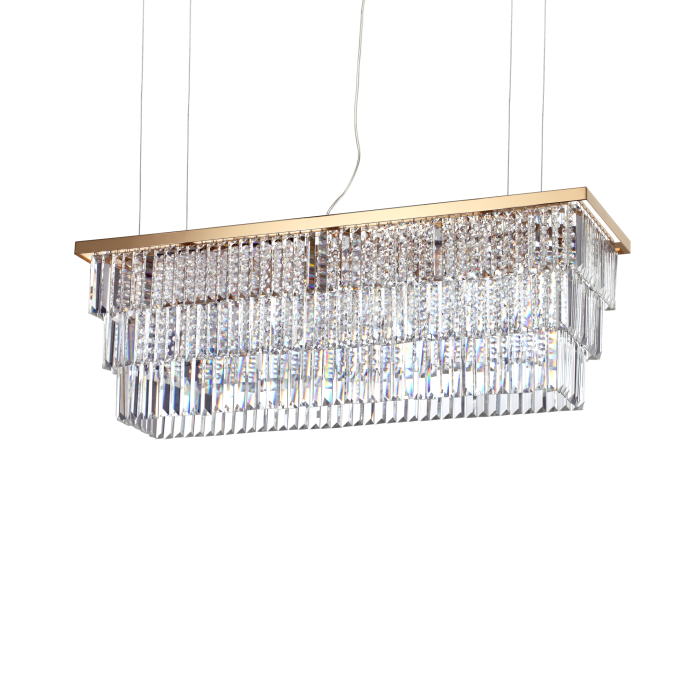 Люстра Ideal Lux MARTINEZ SP8 ORO (213583)