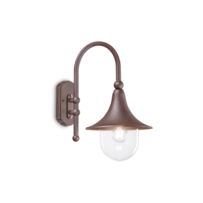 Вуличний світильник Ideal Lux 246826 Cima PT1 Coffee