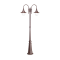 Вуличний світильник Ideal Lux 246840 Cima PT2 Coffee (12414)